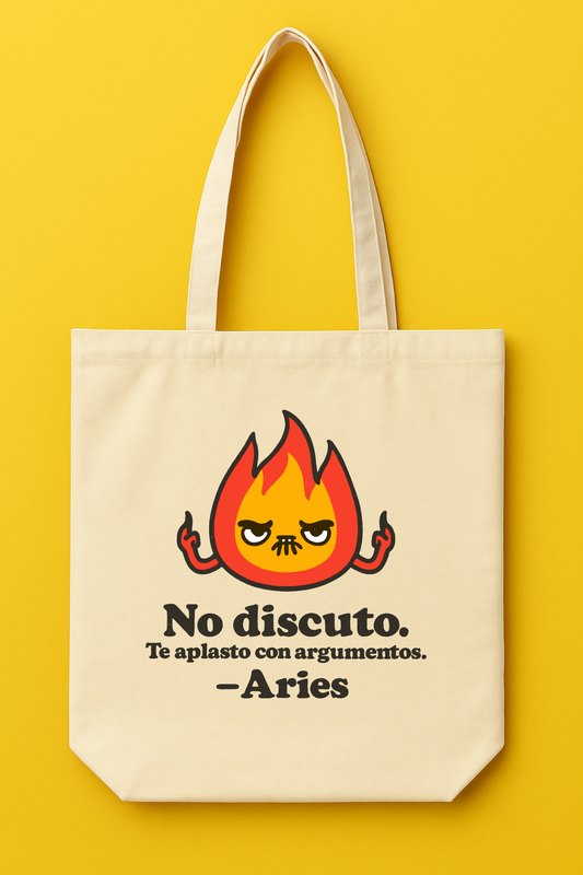 Aries humor - Tote bag